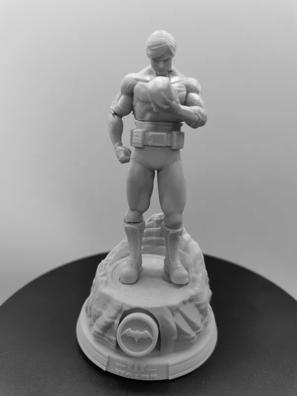 1/24 Scale 75mm Superhero Resin Model Building Kits Figurine Minis Boy Toys Die-casting Unassembled and Unpainted Hobby Diorama