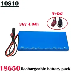 18650 10S1P 4000mah 4Ah 36V Battery Pack 20A BMS 500W Li-ion Rechargeable Battery Ebike Electric Bike Scooter  электросамокат