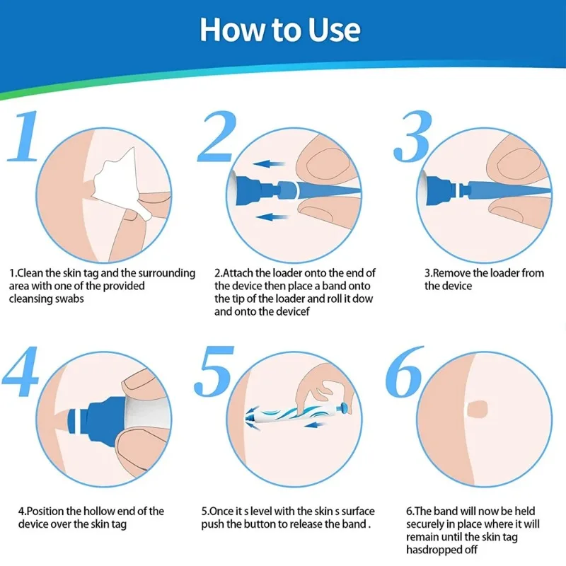 Juego de bolígrafo 2 en 1 para eliminar verrugas, eliminador automático de verrugas y lunares, cuidado facial para adultos