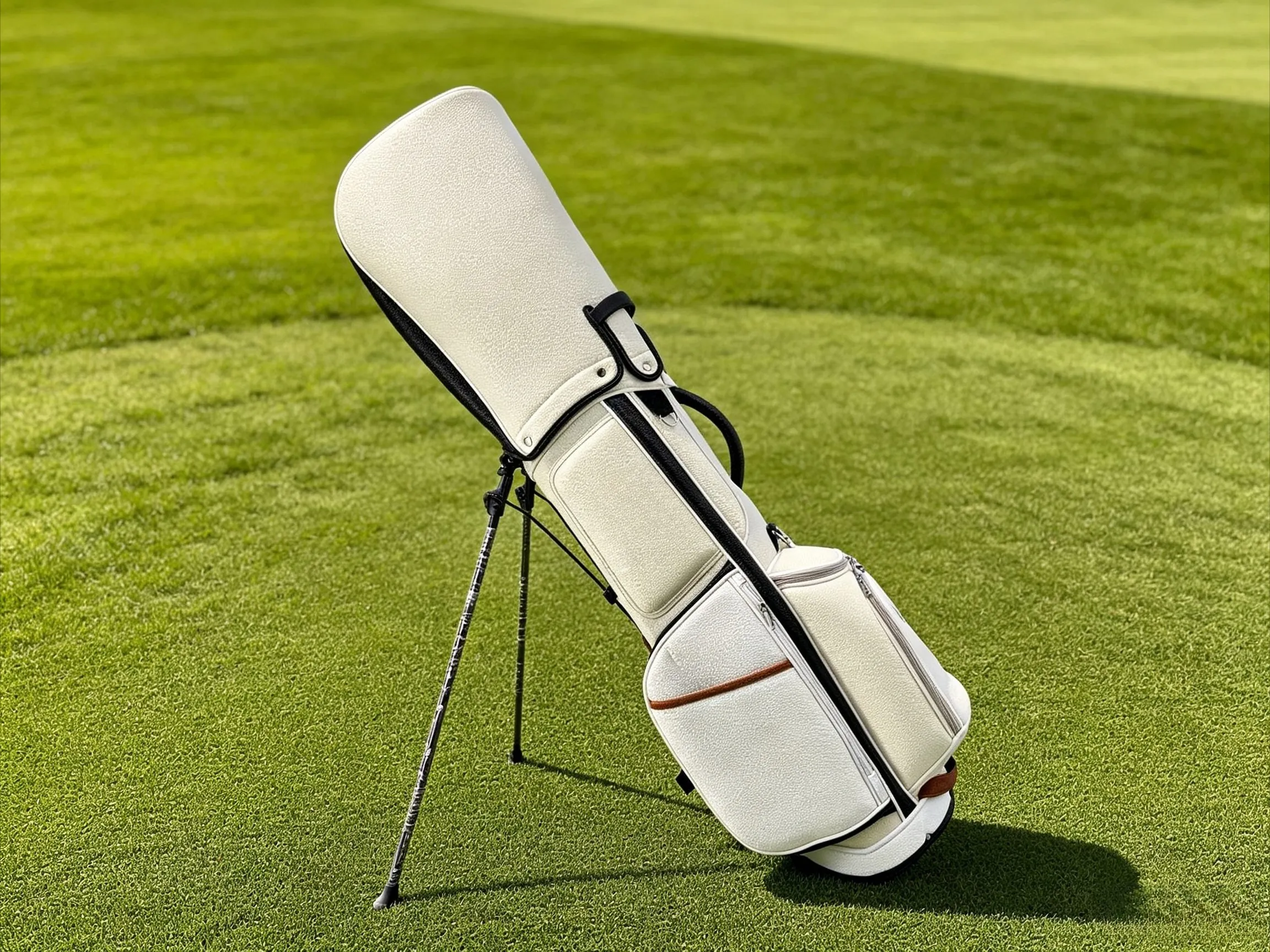 Golf Stand Bag, Universal Golf Club Bag for Men Women, Trendy Single Shoulder Bag, Golf Carry Bag with Clear Hat Gift view 5
