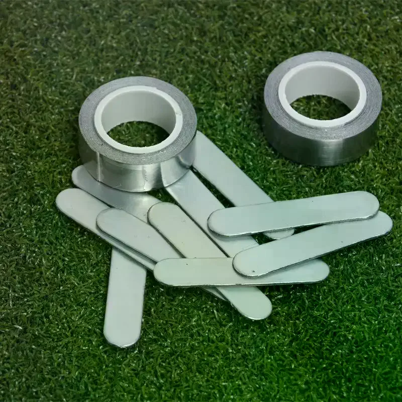 10/20/30Pcs Golf Weighted Lead Tape Adhesive Lead Tape Strips Add Weight For Golf Club Tennis Racket Pickball Racket