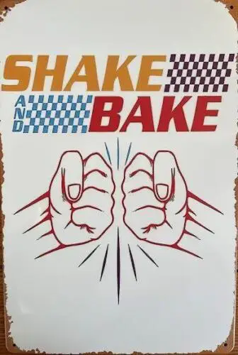RICKY BOBBY MOVIE METAL TIN SIGN 