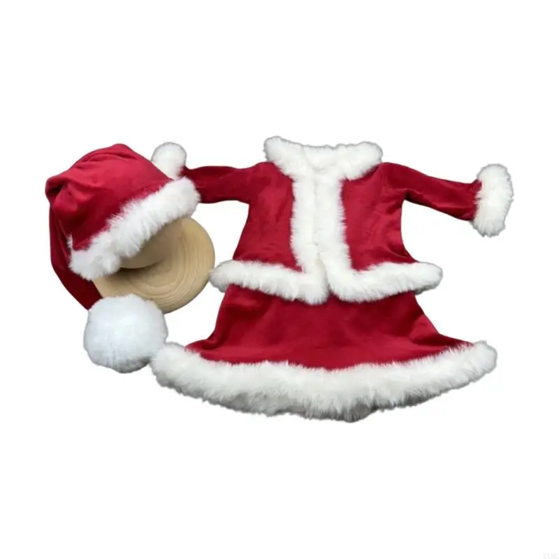 Roupa fotografia bebê fantasia aconchegante para recém-nascidos, com chapéu, adereços para fotos família, e