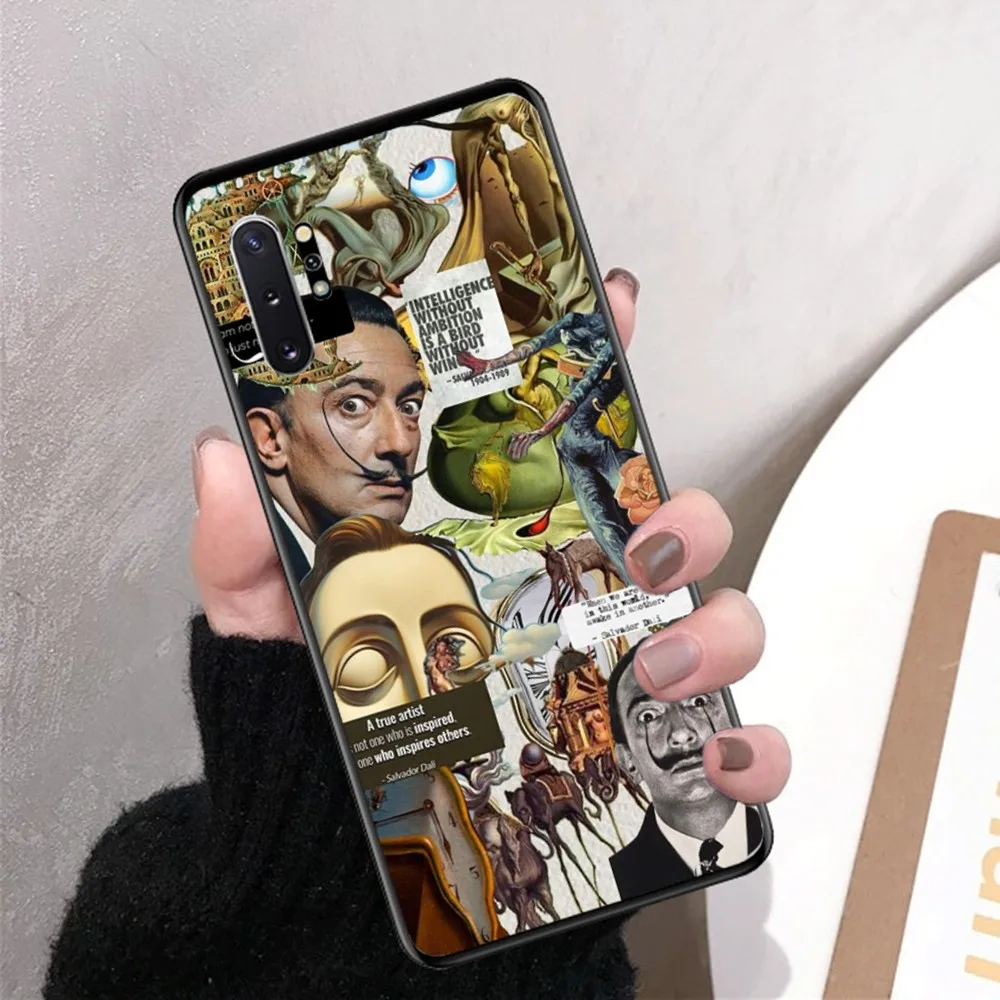 Salvador art D-Dali Phone Case For Samsung Note 8 9 10 20 pro plus lite M 10 11 20 30 21 31 51 A 21 22 42 02 03