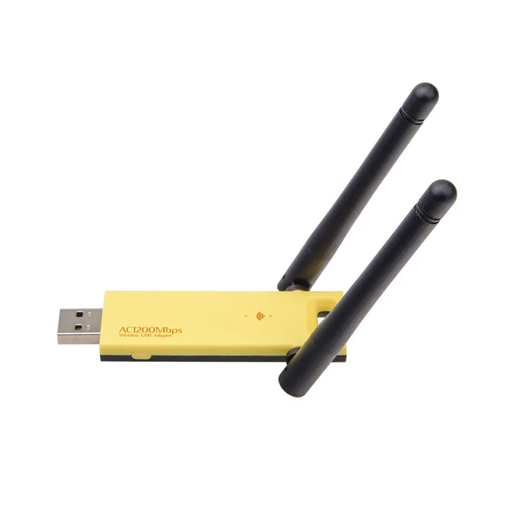 AC 1200Mbps Dual-Band Wireless USB 3.0 Wifi Adapter RTL8812BU Antenna 5GHz 2.4Ghz Lan USB Ethernet Network Card For Laptop PC