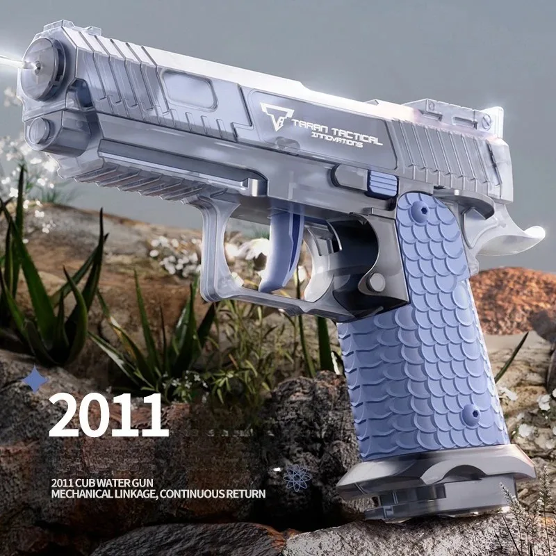 Mini pistolet à eau manuel 2011, pistolet Revolver Desert Eagle ZP5, jeu de combat aquatique d'été, jouet de plage en plein air pour enfants