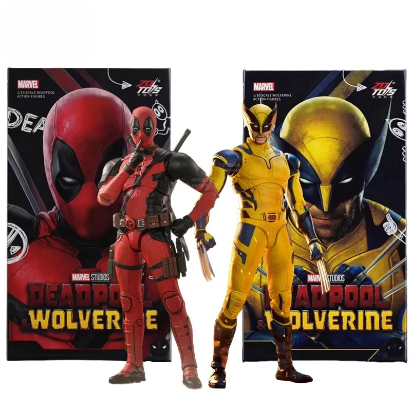 Deadpool & Wolverine  Action Figure Original Thor 1/10 X-Men Limited Guardians of The Galaxy Lord Cartoon Toy for Kids Gift