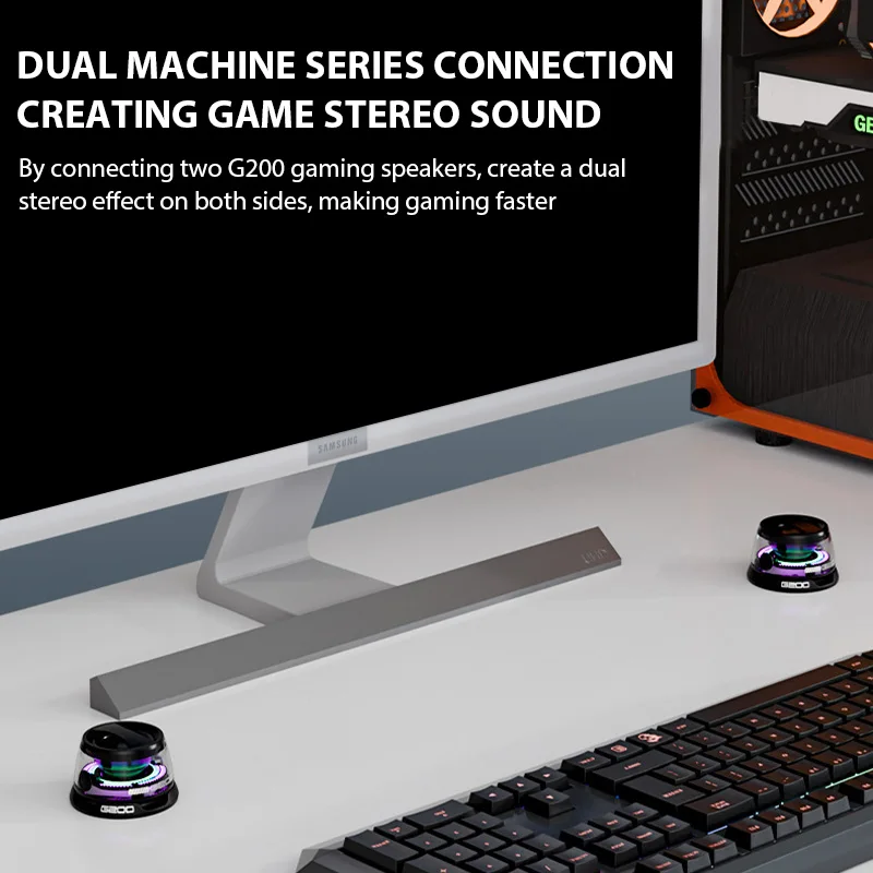 Draagbare Bluetooth-luidspreker G200 RGB-verlichting Magnetische luidspreker BT5.3 Mini-klankkast 7-uurs afspelen Telefoonhouder