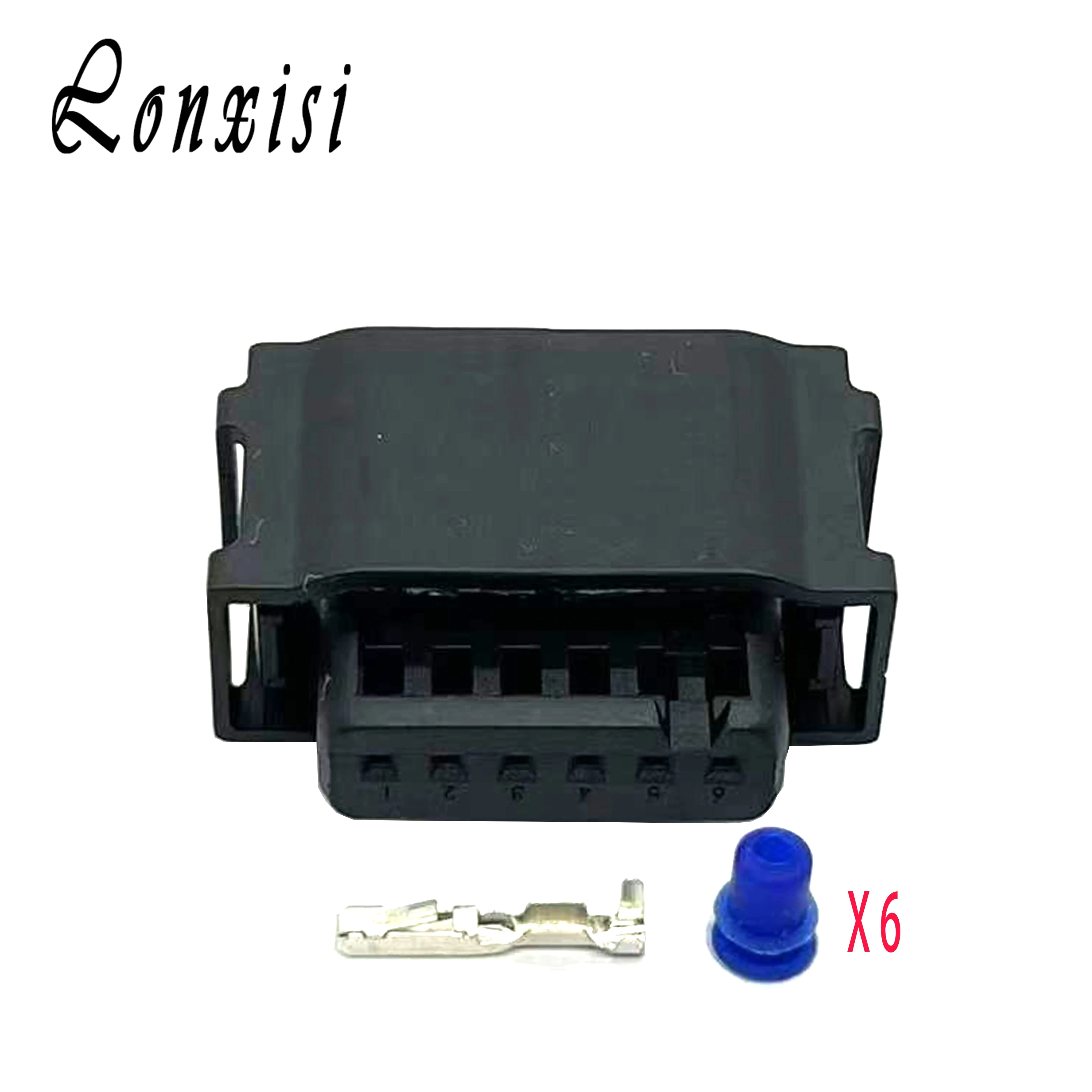 6 Pin Auto Connector 872-665-001 For Benz S300 S500 C200 W205 Radar Sensor Reversing Radar Electric Eye Blind Spot Module Plug