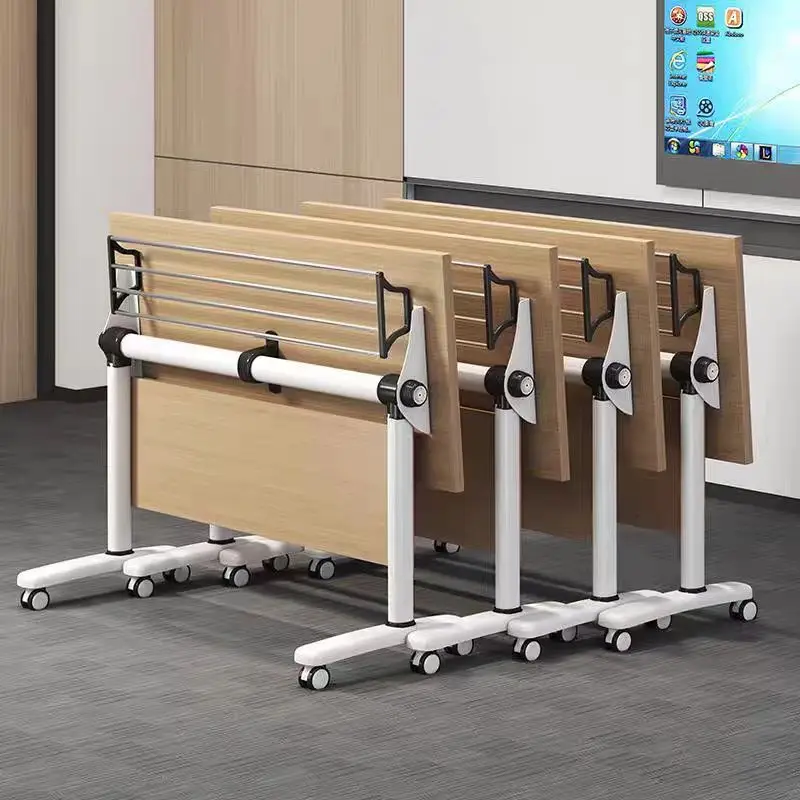 Organisateur bureau réception roues écriture Table amovible accessoires pliants Mesa De Escritorio mobilier De bureau moderne