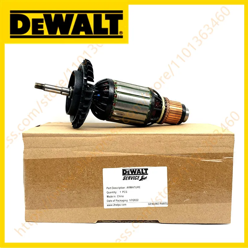 

220-230V ARMATURE Rotor For Dewalt DWE4559 DWE4557 DWE8840G DWE8830G