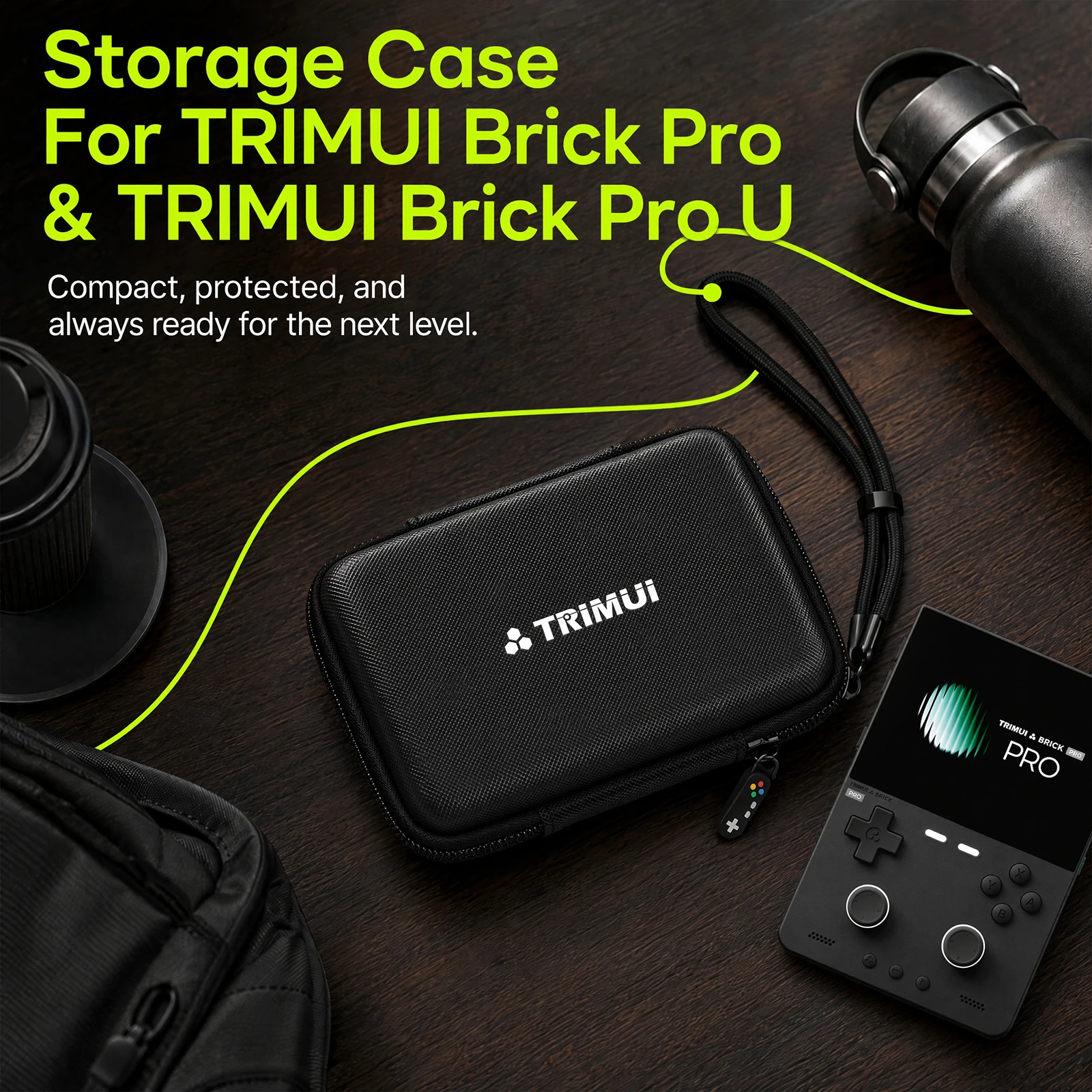 For Trimui Brick Pro EVA Hard  - огляд і ціна Console Gaming Hand