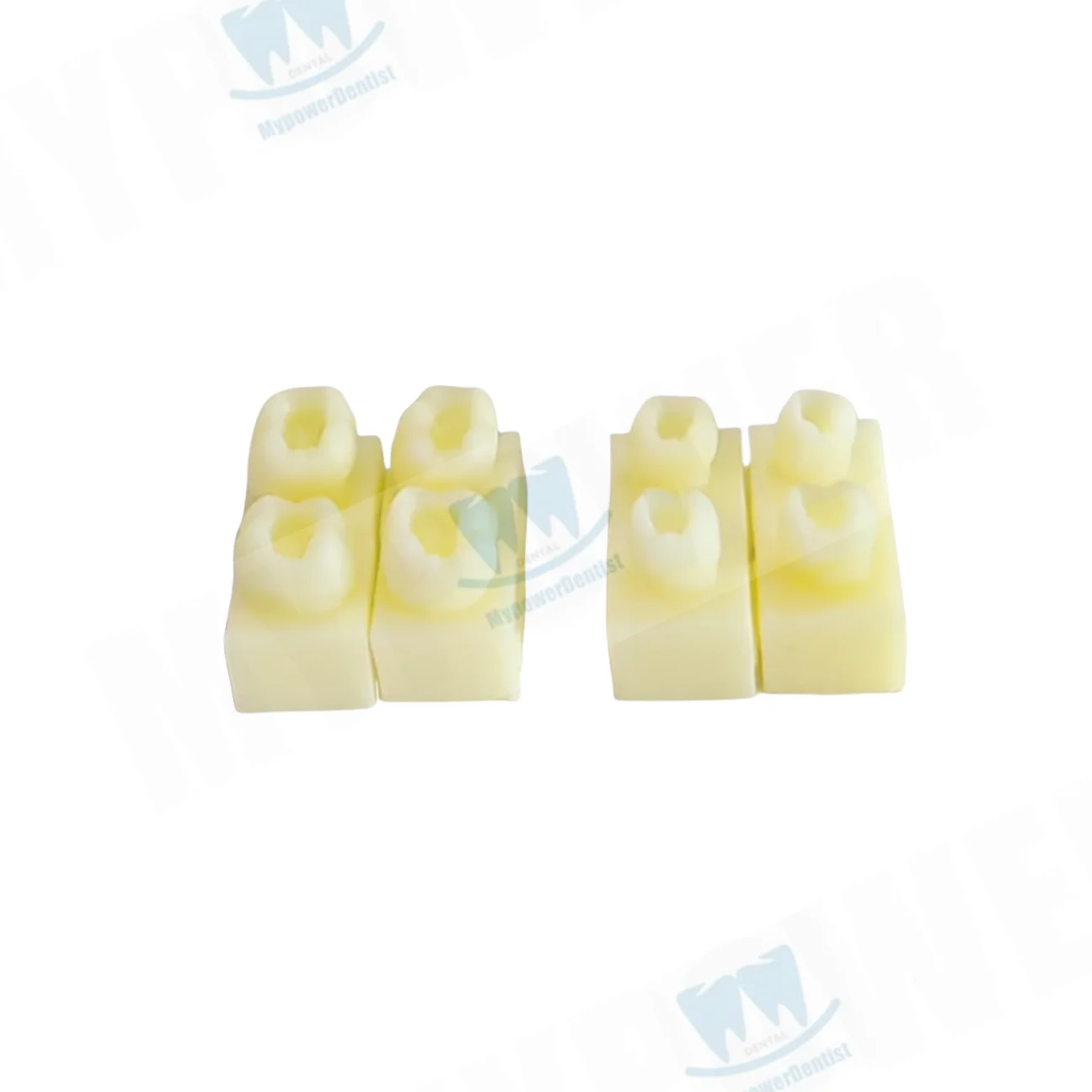 1Set(8Pcs) Dental Composite Resin Filling Dentist Student Test Model Teeth Practise Model