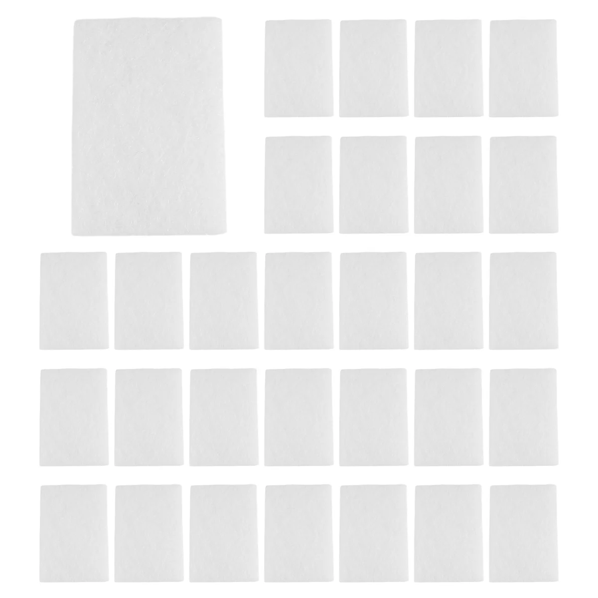 30 filtros de aire CPAP HEPA, filtros de ventilador de repuesto desechables, toallitas para máscara CPAP para