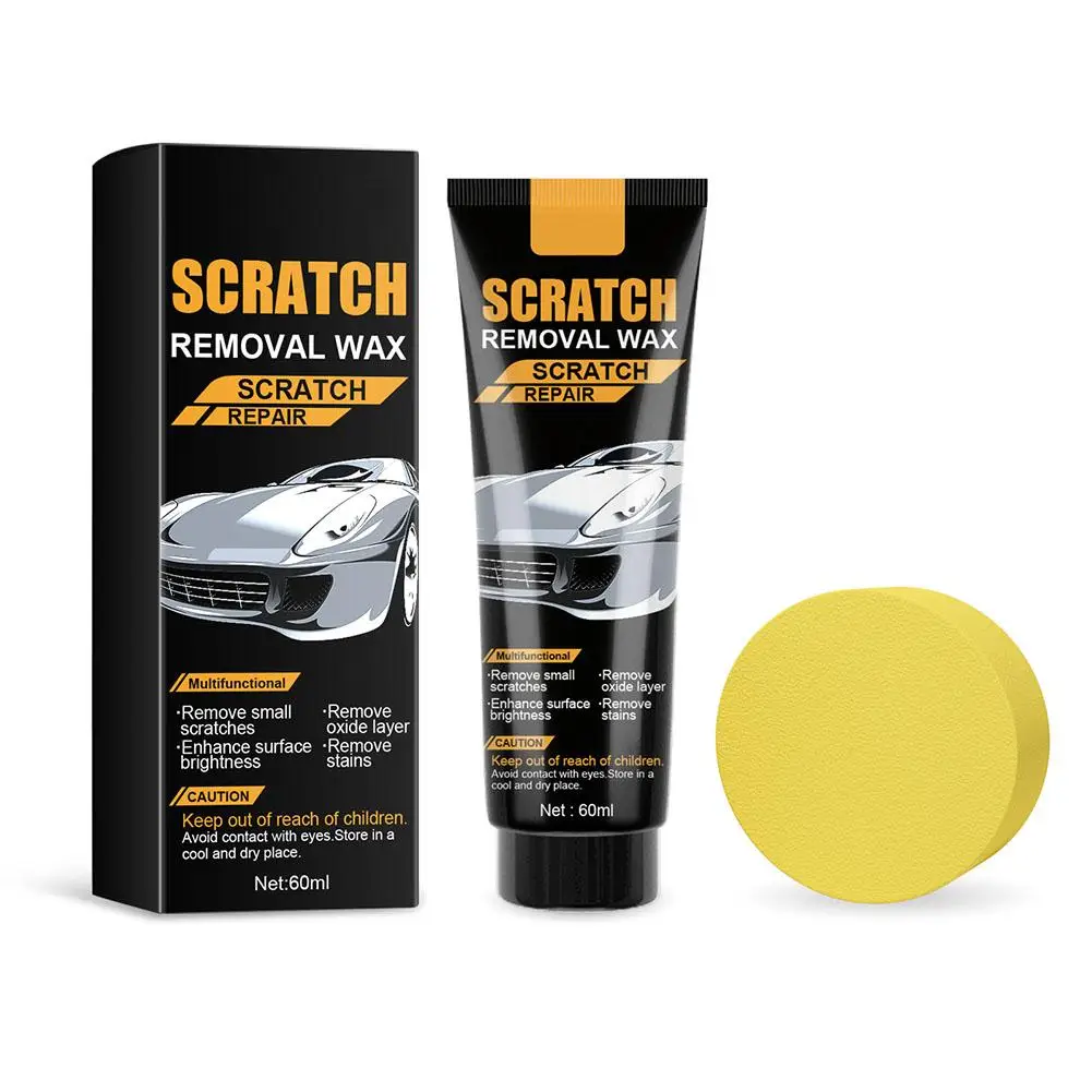 Car Scratch Repair Paste Repairs Paint Scratches Cleans Surface Oxide Layers & Stains Car Scratch Remover Restores car Gloss