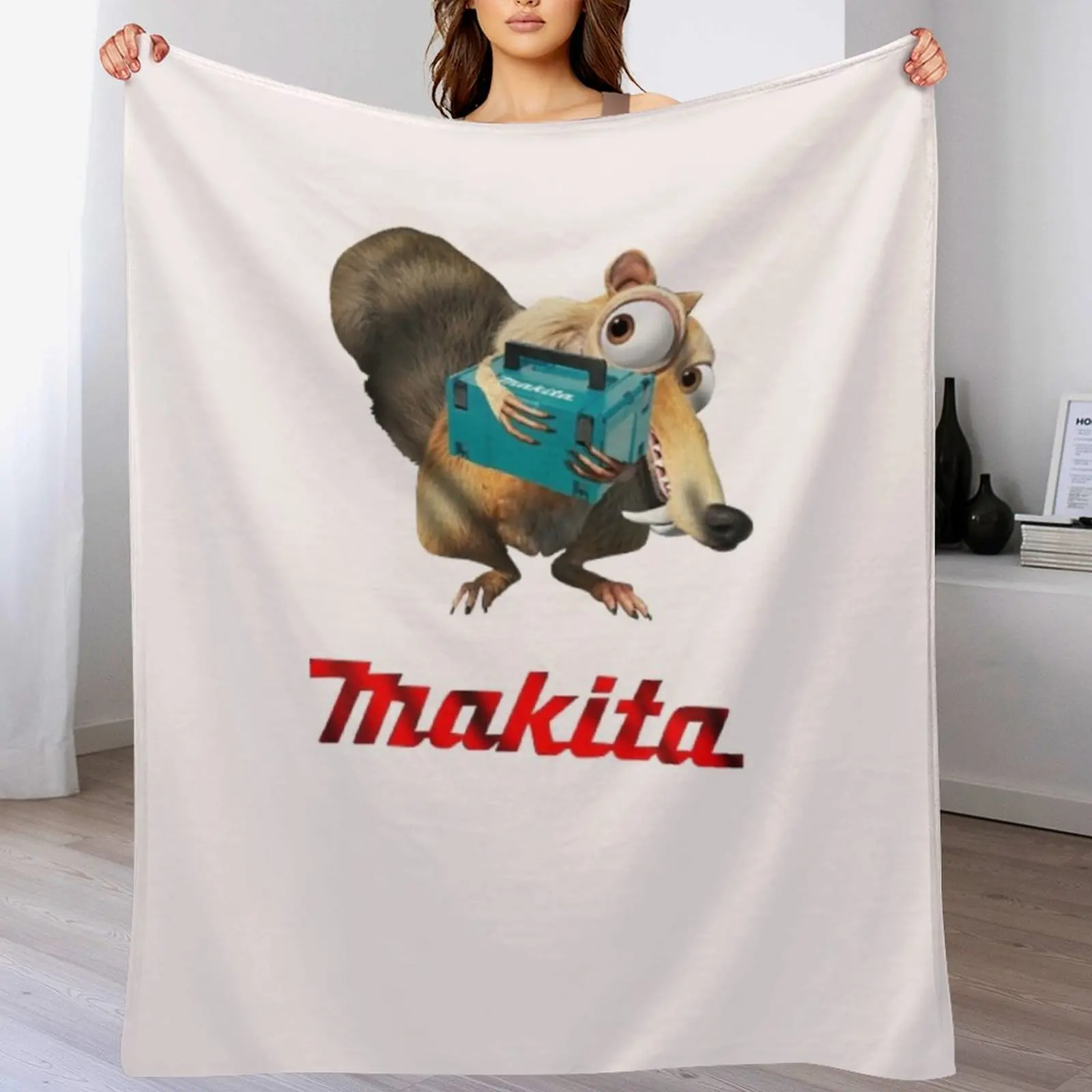 Makita,Festool Throw Blanket Loose Bed covers For Sofa Thin for winter Blankets