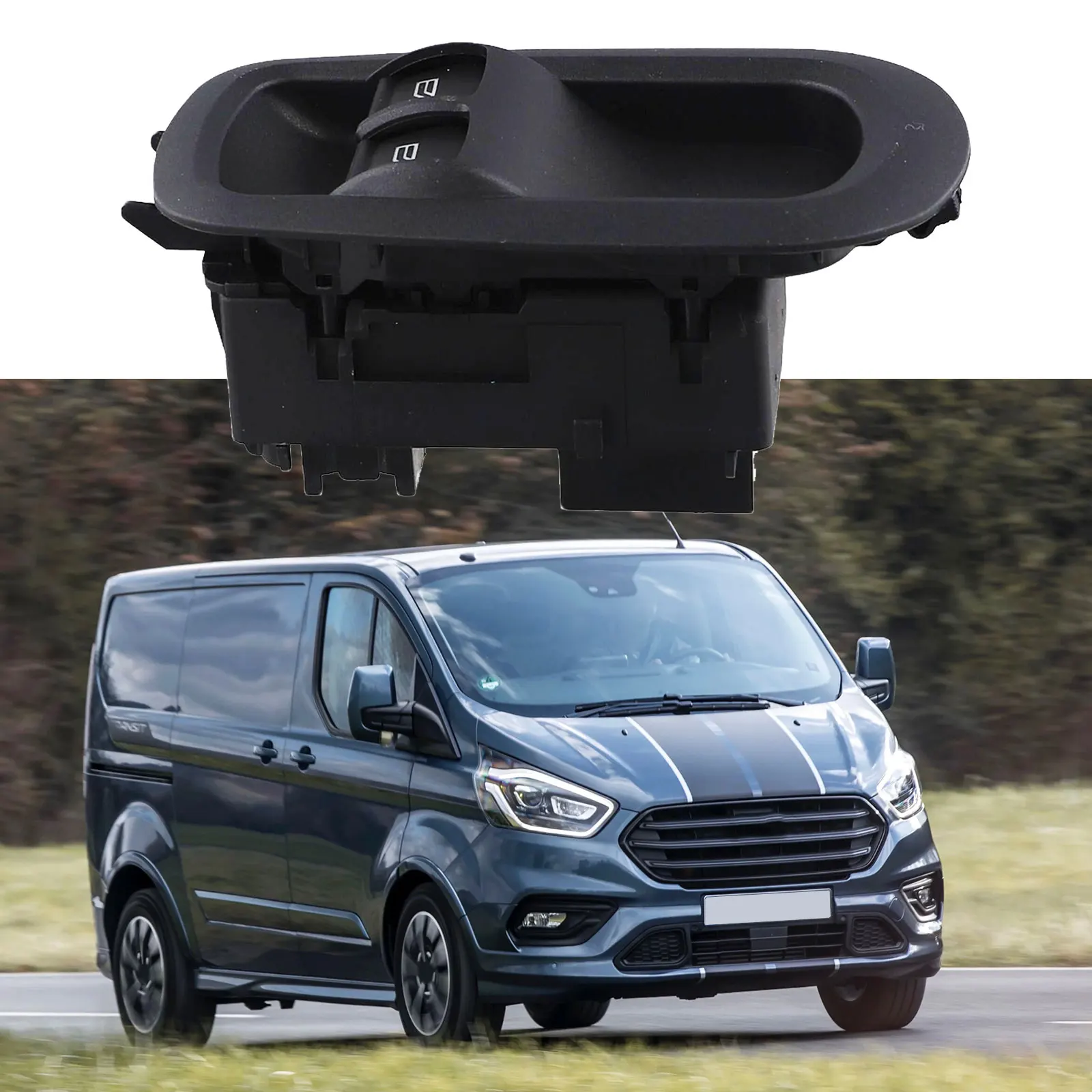 

MK8 Custom Window Switch Power Window Switch Button Vehicle Interior Integration Reliable Solution Resistance To Wear