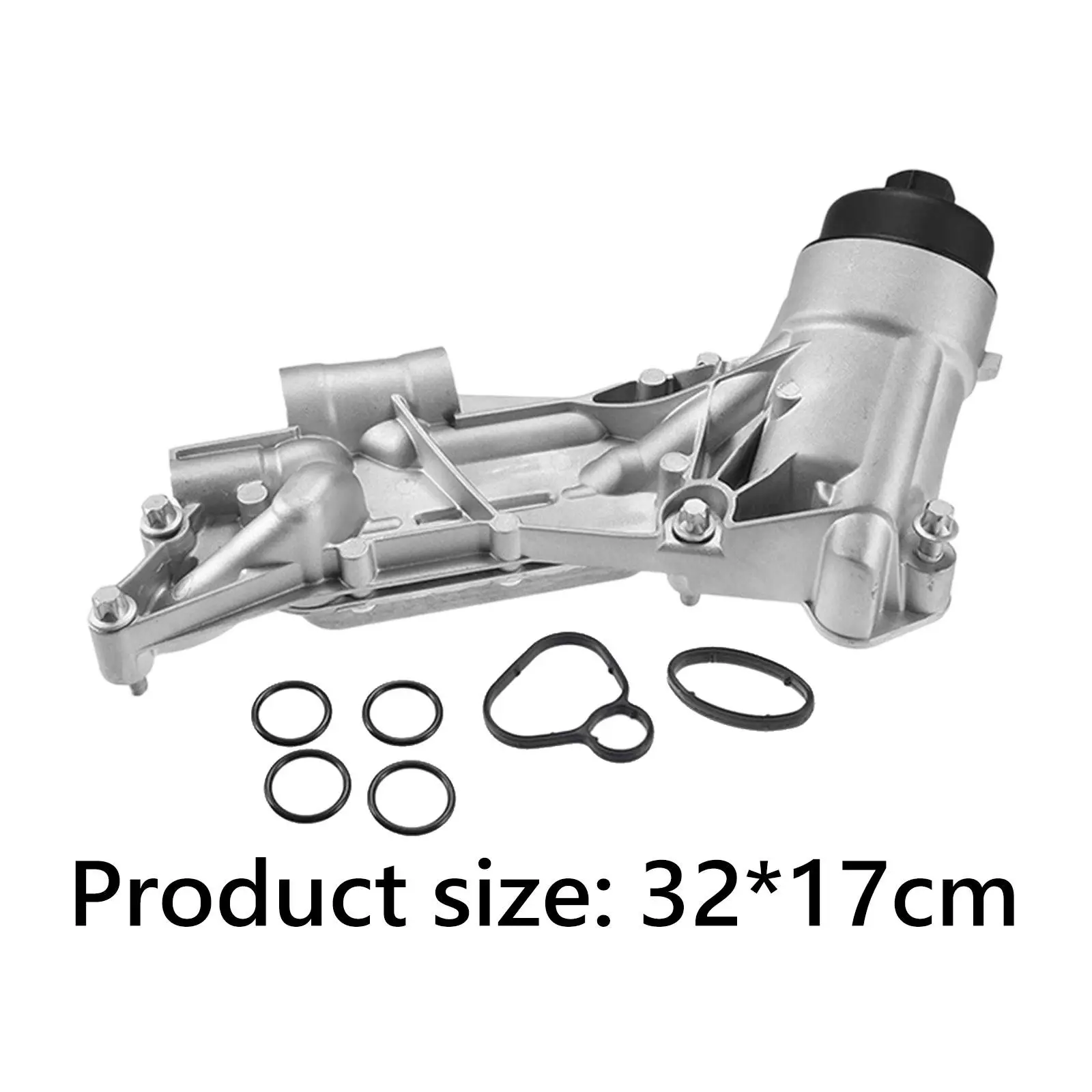 12992593 93186324 Oil Filter Housing Engine Oil Cooler Filter Case for Trax 2013-2019 Assembly Easy Install Repair Parts