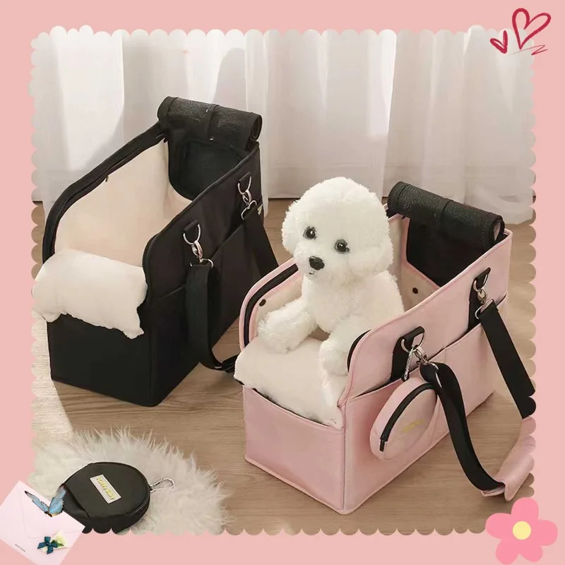 

Fashionable and Durable Dog Carrier Bag for Small Puppy Travel Carrier for Dog Shoulder Strap Dog Bag Handbag Pet Accessories