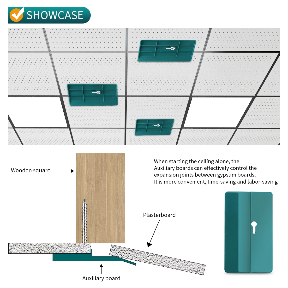 4/2/1PCS Plasterboard Fixing Tools Drywall Fitting Supports Board Room Ceiling Installing Drywall Fitting Carpenter Tools