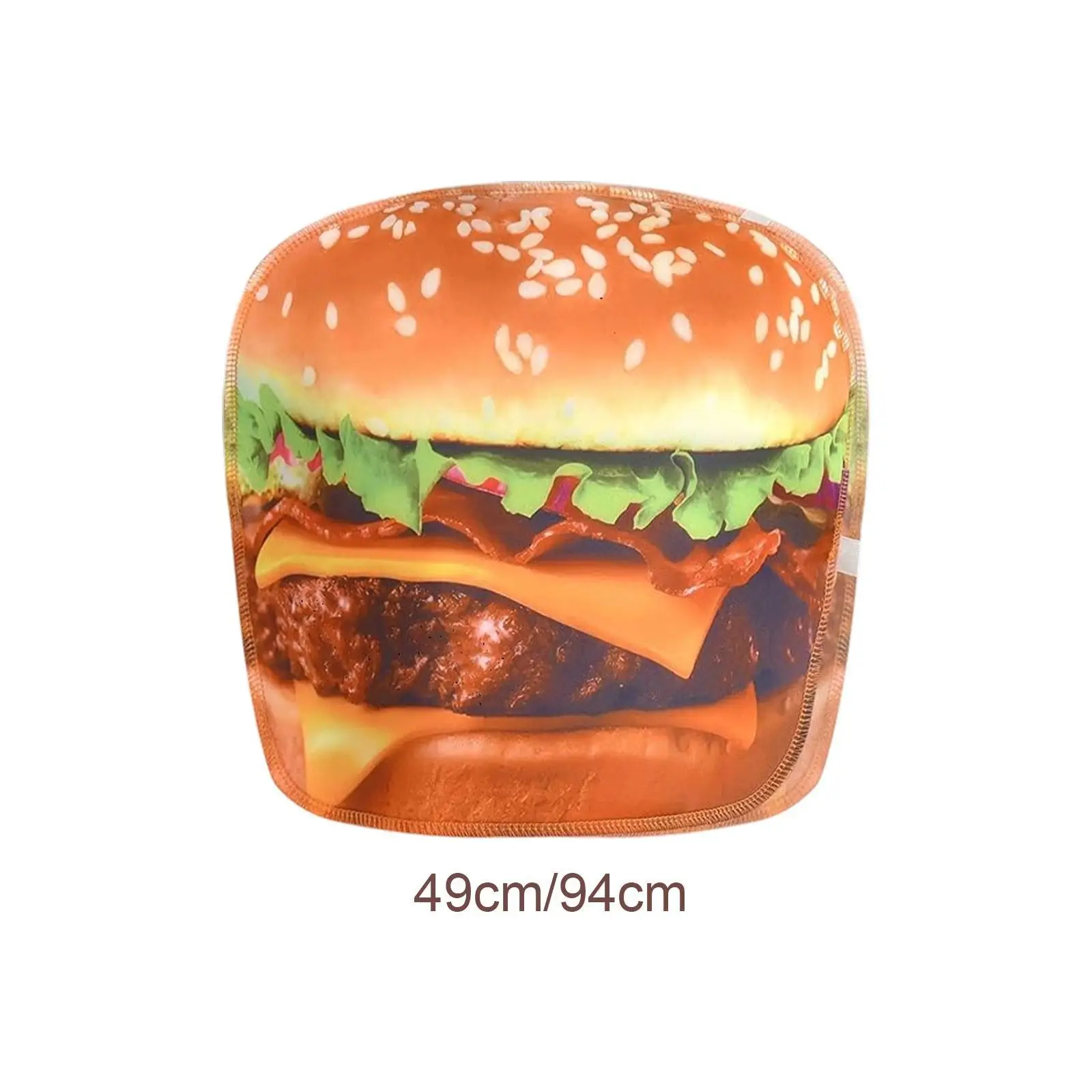 

Burger Costume Convenient Fancy Dress Funny for Dress up Carnival Cosplay