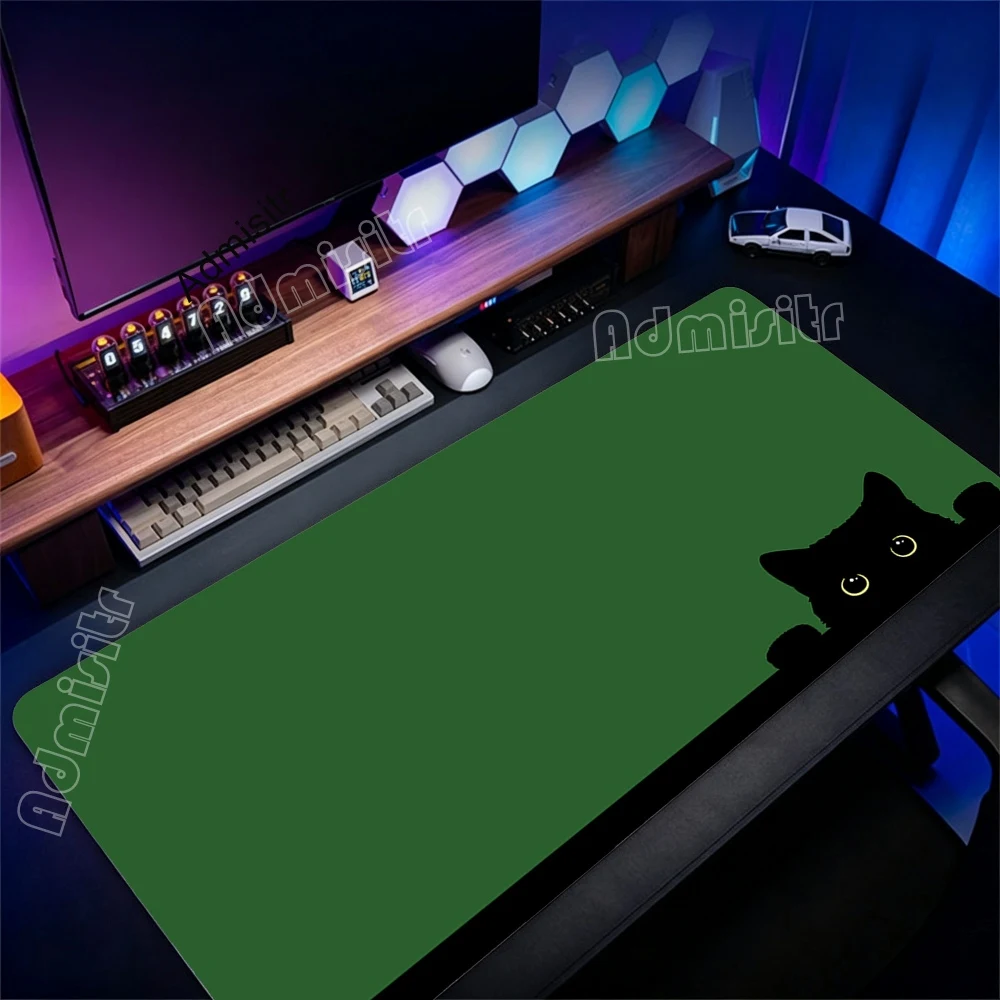 Mouse Pad Cute Cat Computer Mousepad Esports Speed Deskmat 90x40cm Large Kawaii Mausepads Office Mouse Mat XXL Big Table Mats