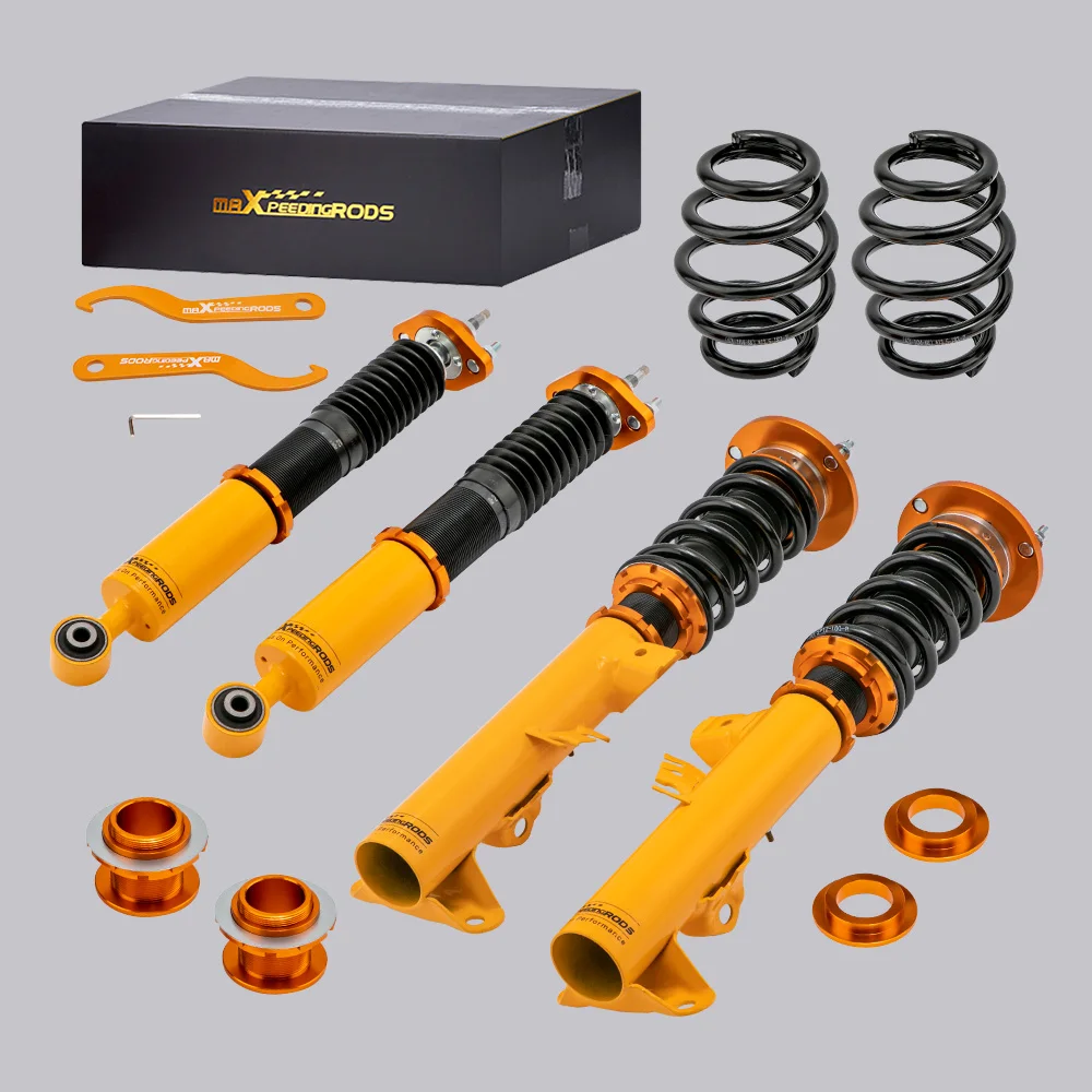 24 Way Adjustable Damper Coilover Shock Absorber For BMW E36 320i 323i 325i 325is 328i Coilover Suspension Shock Absorber Kit