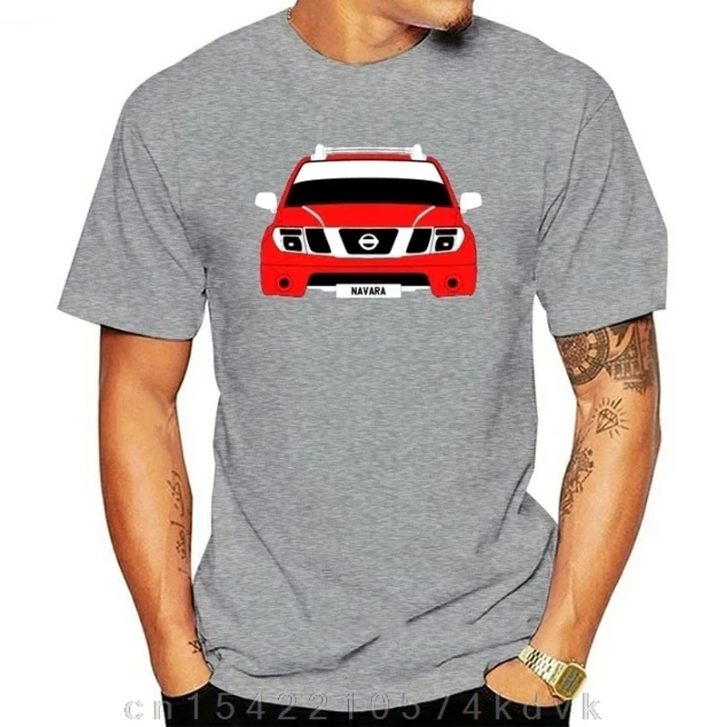 

New Custom Japanese Classic Car T-Shirt Navara D40 (Pickup Truck) est Men'S Fashion Print Men Summer Style Design T-Sh