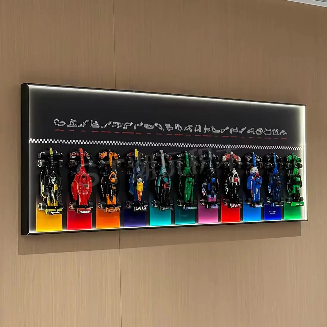 New 2026 Display Wallboard Suitable for LEGO Speed Champions F1 77252APXGP Wall Display Frame Wall Mount Display box Photo Frame - view 3