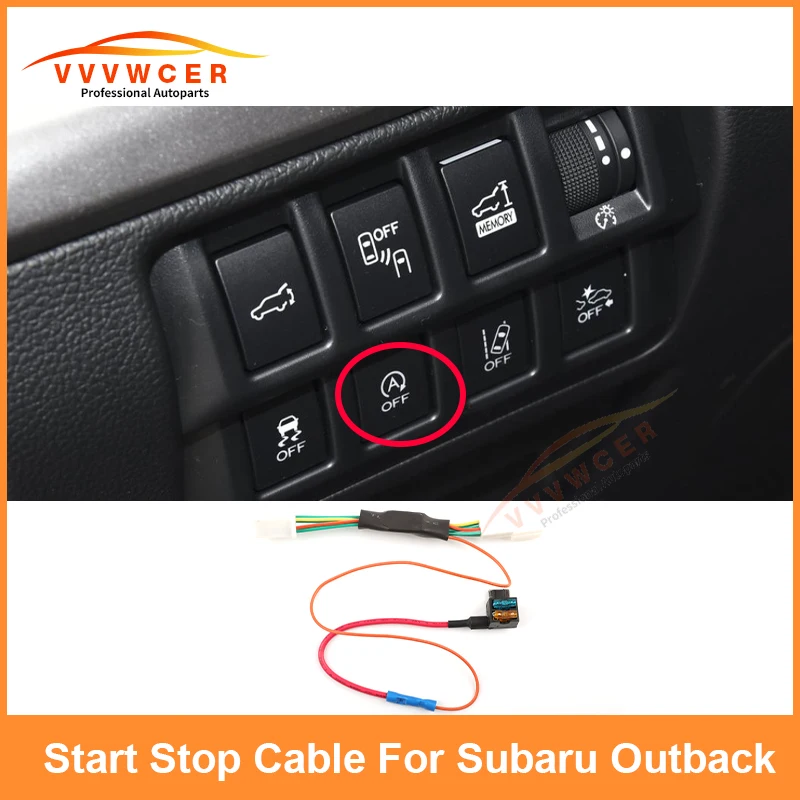 

For Subaru Forester XV Outback Car Automatic Stop Start Engine System Off Device Control Sensor Plug Cable Adapter