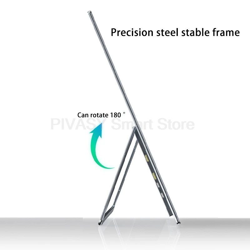 18.1 Polegada tela de cubo mágico oled monitor portátil escritório gaming host tela expansão pc display secundário 100% srgb 1ms resposta