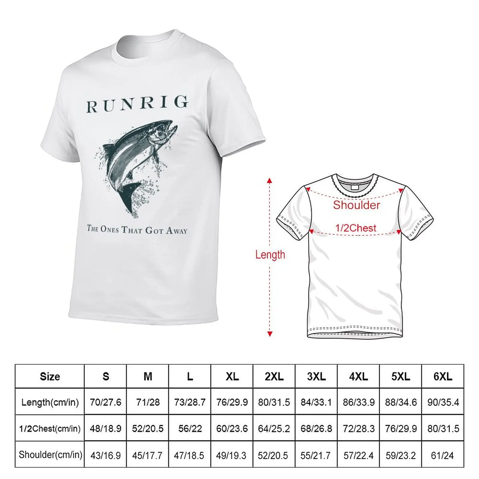 RUNRIG T-Shirt Athletic Quick Dry T-Shirt for Men