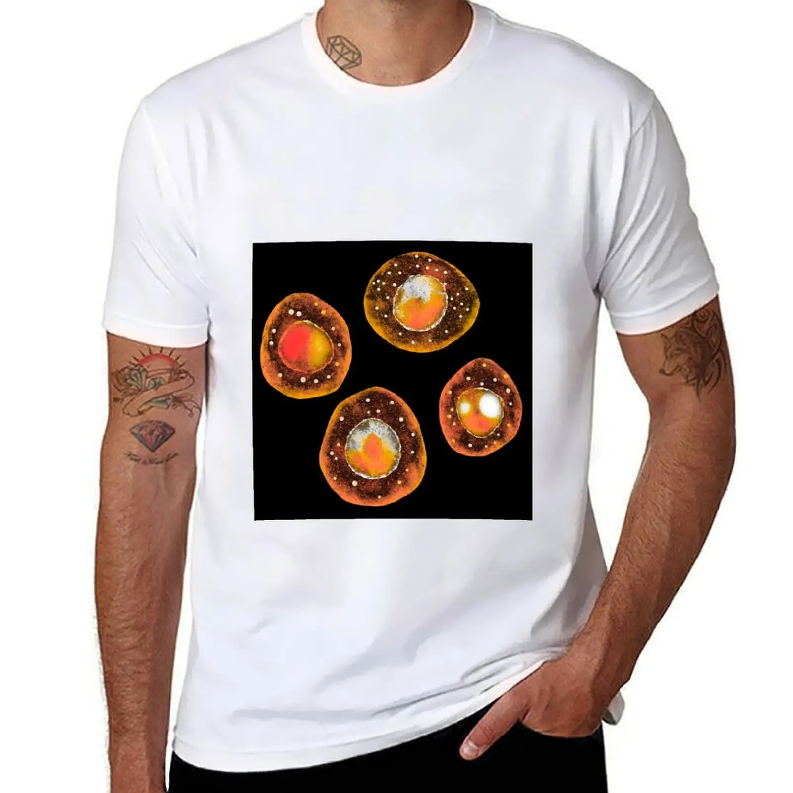 

Cells biology art, second version T-Shirt cotton tshirt 100% t shirt man designer t shirts for man slim fit T-Shirt