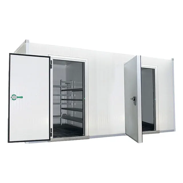 Two Temperature Cold Storage Walk in Cooler Walk in Freezer Cold Room for Meat Fish Fruits Vegetables