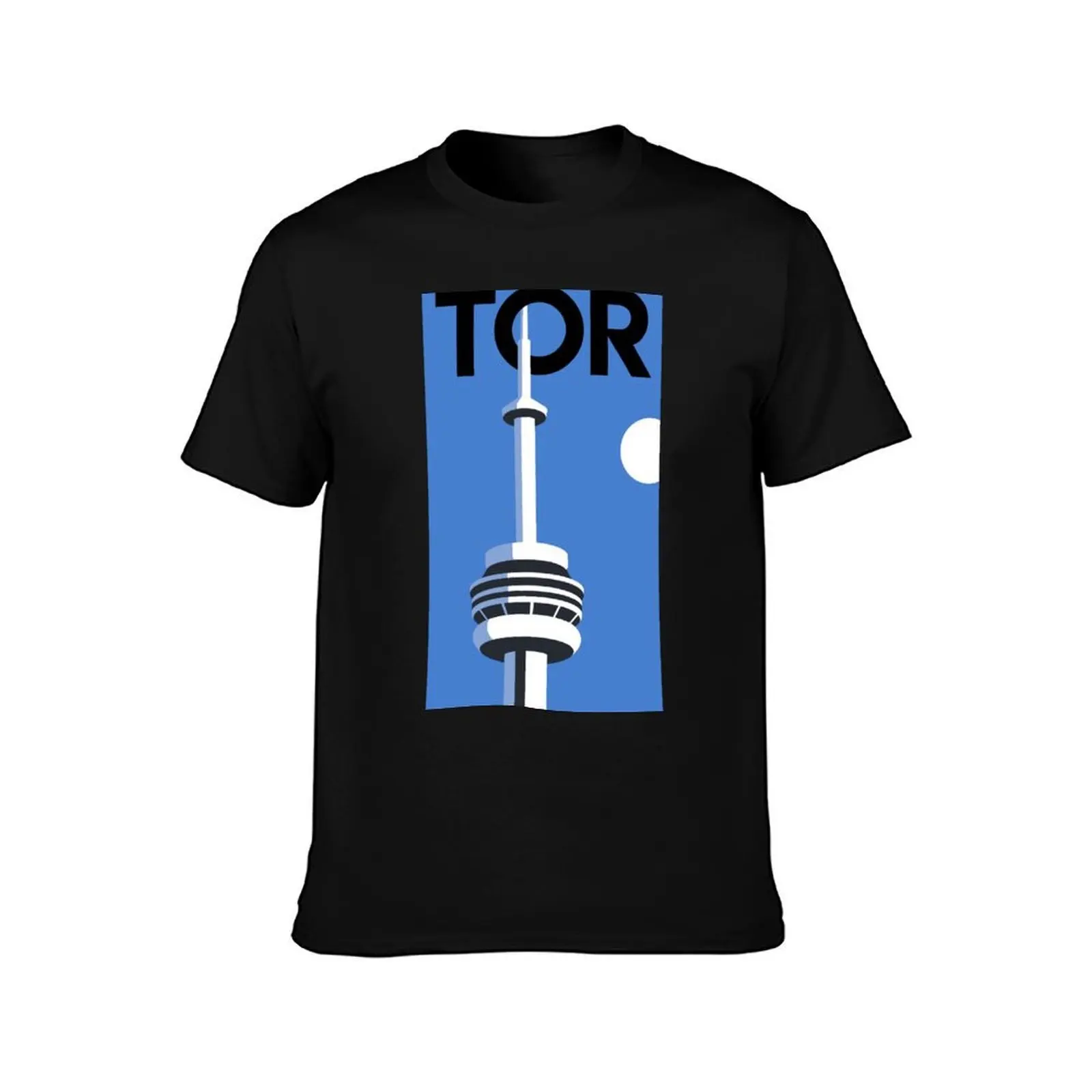 Toronto, Canada Minimalist Poster Featuring the CN Tower T-Shirt Holiday Party Tee Shirt T-Shirt