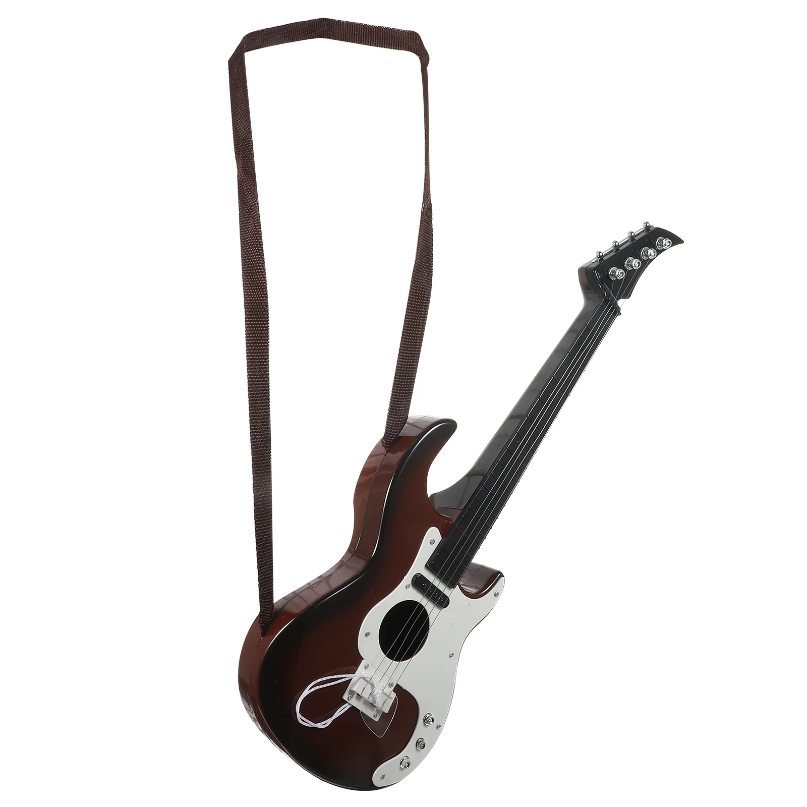 Toy Guitar 4 Stringed Toy Guitar Educational Musical Instrument Children's Kid's Toy (Pick for Random Color)