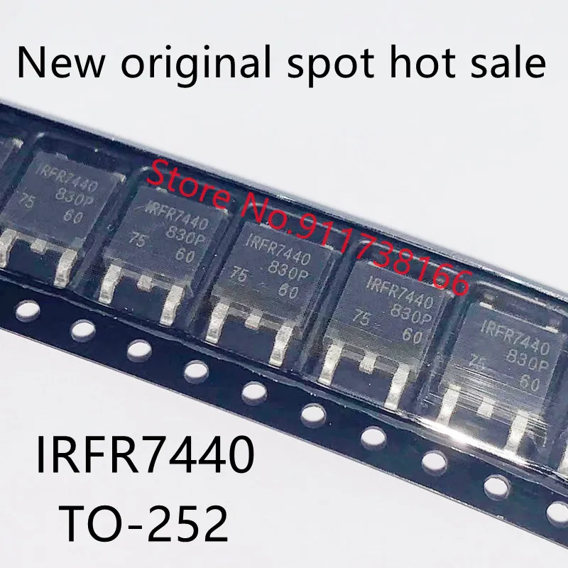 10 sztuk/partia IRFR7440 IRFR7440PBF FR7440 TO-252 40A 180V nowe oryginalne miejsce gorąca sprzedaż