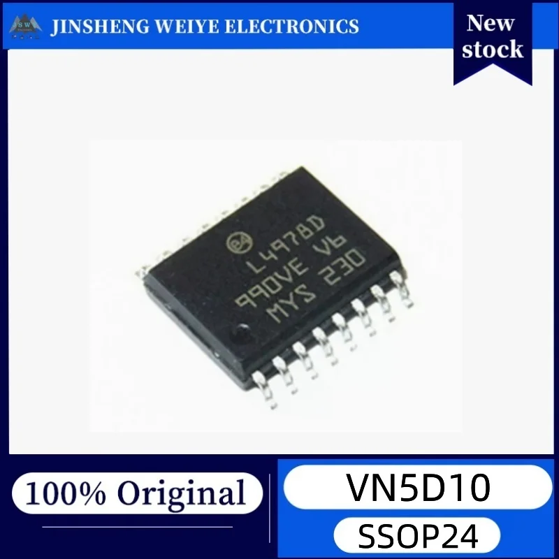 1/10 pieces VN5D10 SOP-24 ABS Pump Wearable Chip New Original Stock