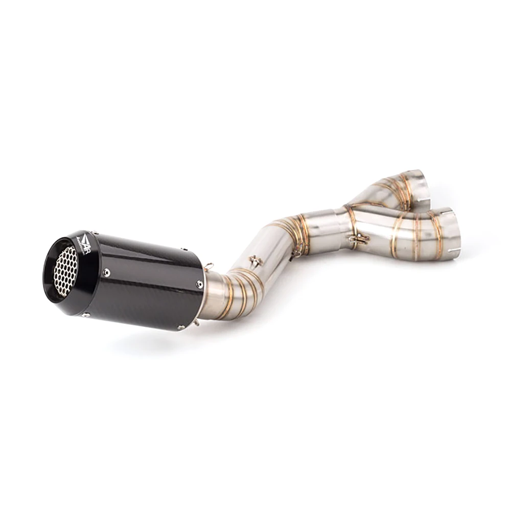 

Motorcycle Modified Silencer S1000RR Middle Section Connecting Exhaust Pipe Set 2010-2014 S1000R 2010-2016