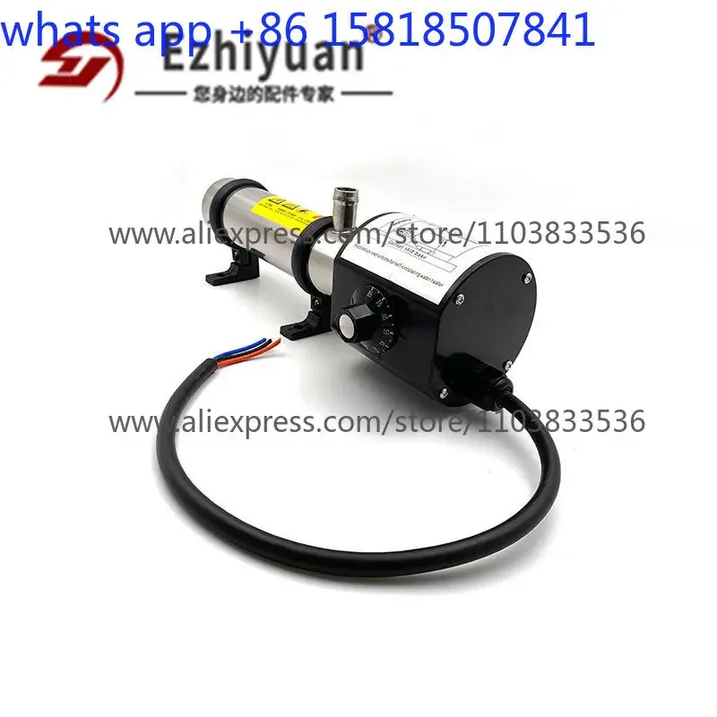 generator set water jacket heater adjustable temperature engine stainless steel coolant preheating device