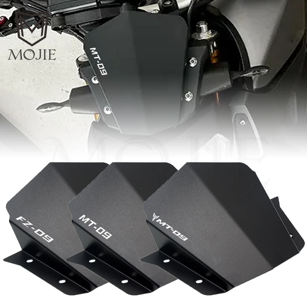 

For Yamaha MT09 MT-09 FZ-09 2014 2015 2016 Motorcycle CNC Aluminum Motorbike Windshield windshield Wind screen MT 09 Accessories