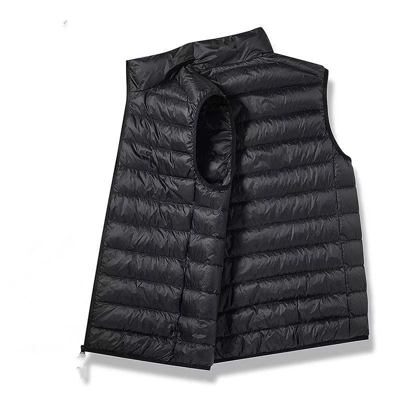 

Lightweight Autumn Winter Stand Collar ex Vest Svel Jaet Casual Thi Warm Bal Faionable Urban Youth Outer...