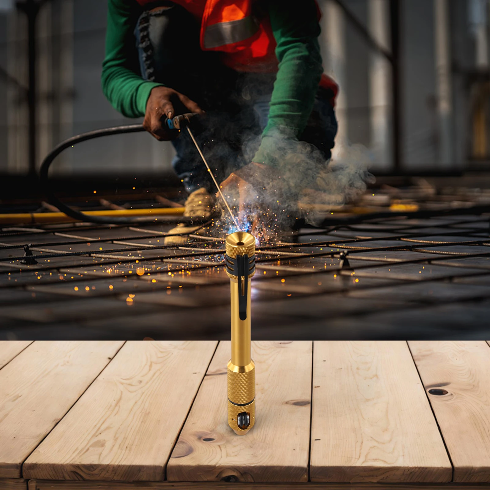 

Control For TIG Welding Pen Holder Manual Rubber Wheel for Consistent Wire Advancement and Reduced Material Waste