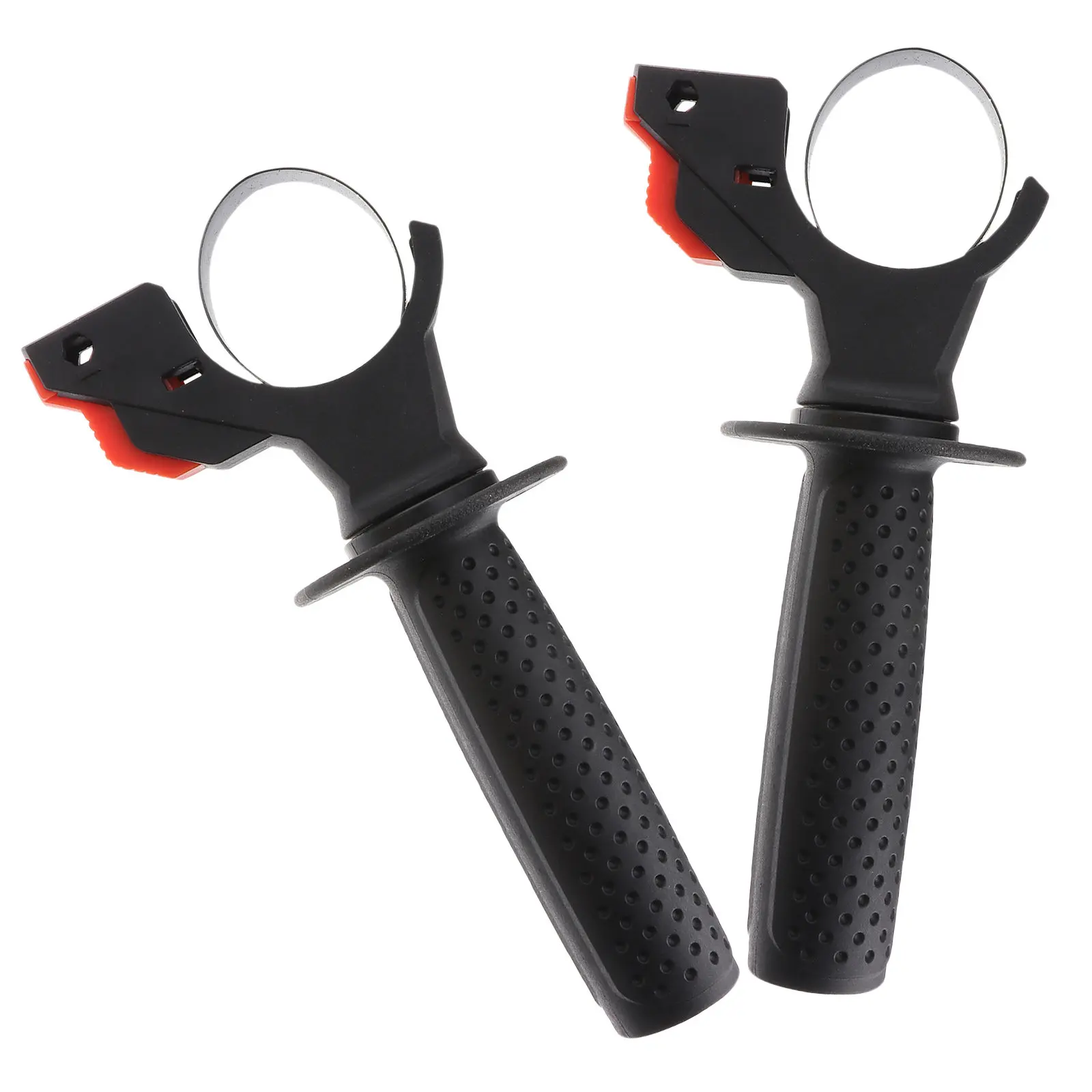 2Pcs Impact Drill Handle Compact Lightweight Durable Material Simple Design Adjustable Angle User Friendly Experience