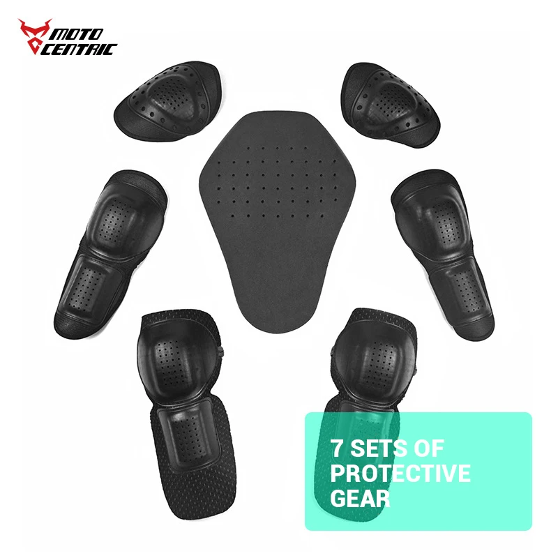 بدلة دراجة نارية شتاء دافئ مقاوم للبرد موتوكروس سروال سترة يندبروف الرجال موتو دراجة نارية سترة مع معدات حماية CE #5