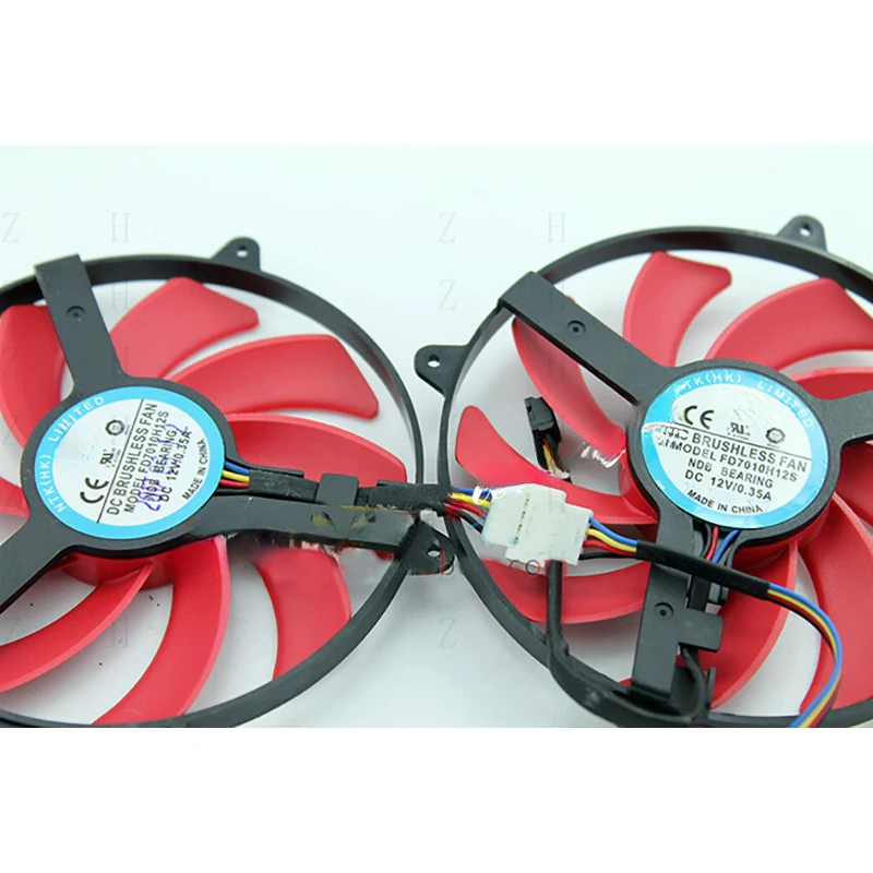 Z   FOR AMD ATI Radeon HD 7990 Video Card Single Fan Replacement R156a 4-wire