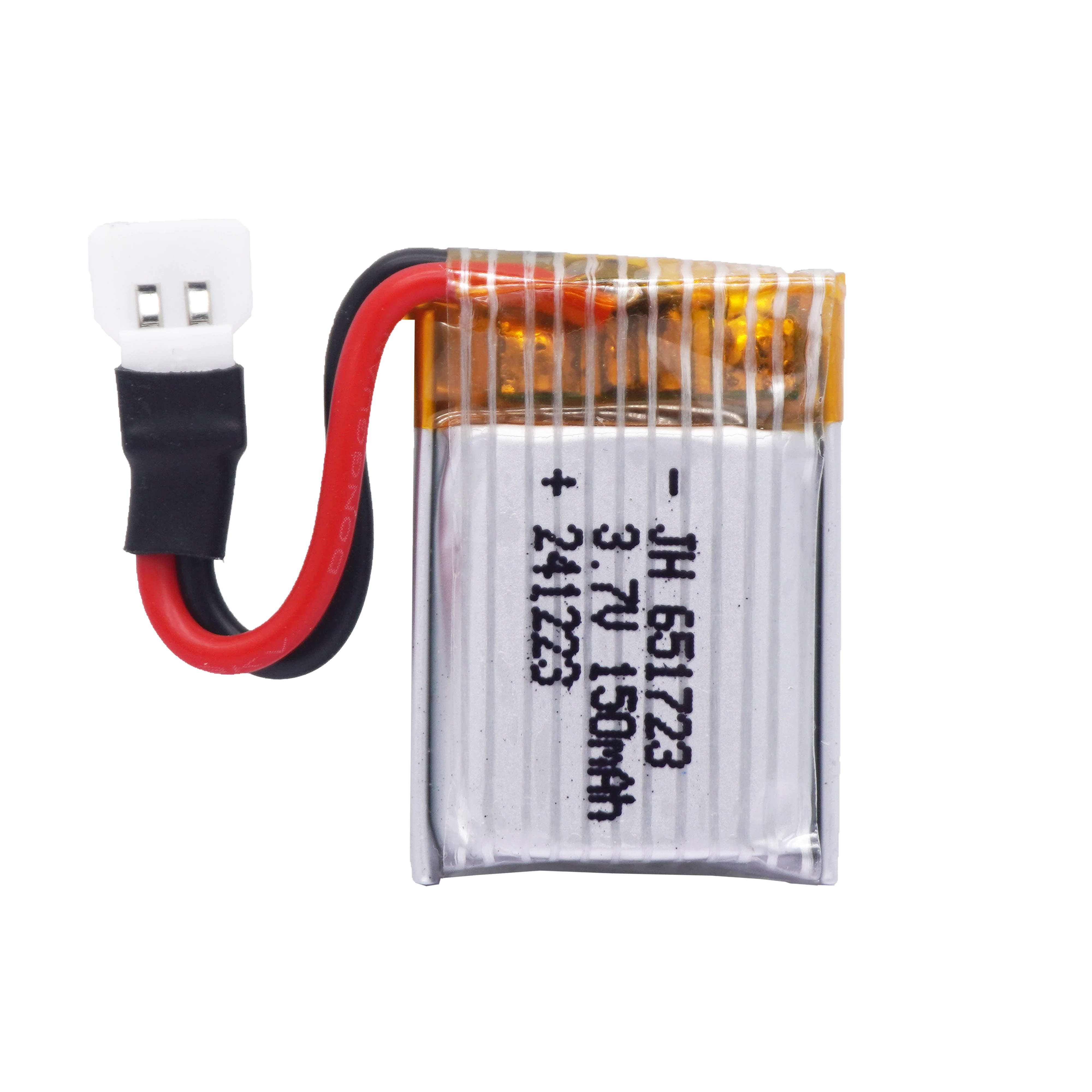 3.7V 150mAh 651723 Li-po Batteries Rechargeable battery for H8 Mini RC Quadcopter Accessory drone toy parts