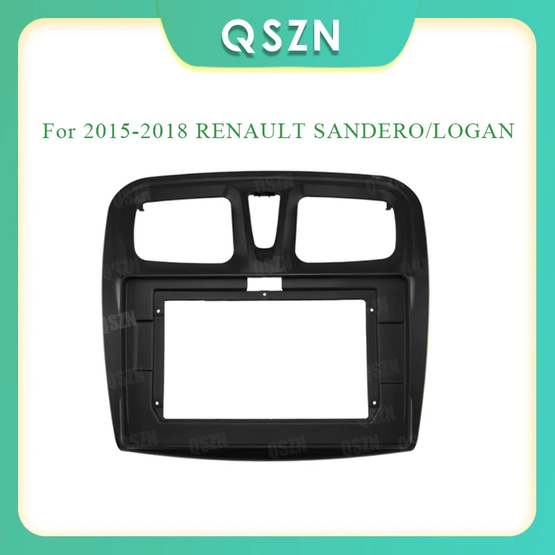 

9 Inch Car Radio Fascia For 2015-2018 RENAULT SANDERO/LOGAN Car DVD Frame Facias Audio Fitting Adaptor Dashboard Trim Kits