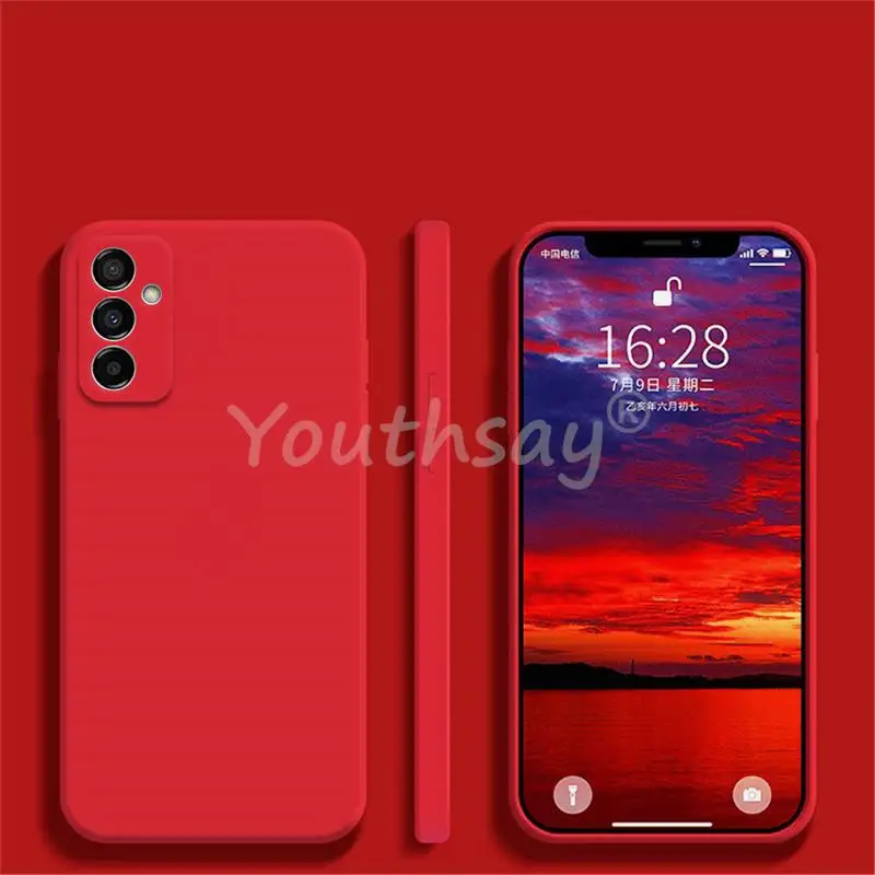 For Samsung Galaxy M23 Case For Samsung M23 Cover Silicone TPU Plain Fundas Capa Coque Shell Protector Case For Galaxy M23 Cover