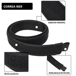 Cinturón táctico MOLLE multicam láser y hebilla liberación rápida
